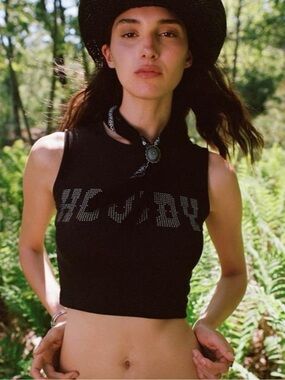 UO Devon Howdy Cutout Tank Top
